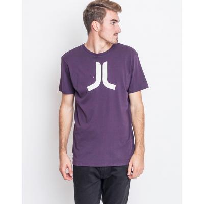 Logo tee WeSC Icon Plum Perfect