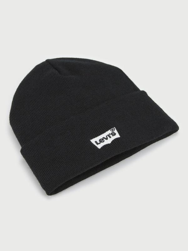 Čepice LEVI'S Batwing Embroidered Slouchy Beanie Barevná