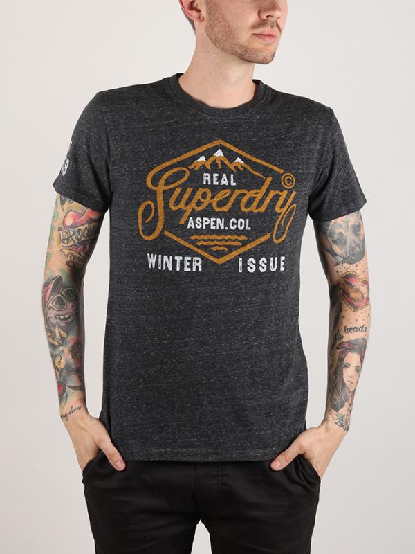Tričko Superdry Aspen Tee Černá