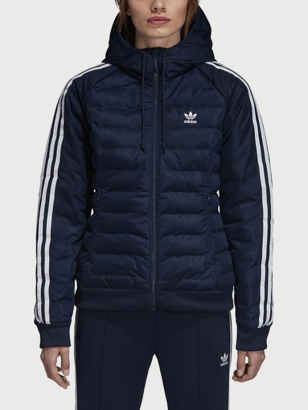 Bunda adidas Originals Slim Jacket Modrá