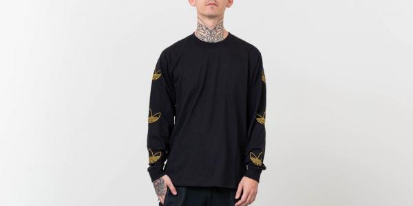 adidas Originals LS Trefoil Tee Black