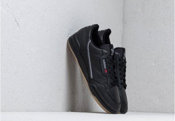 adidas Continental 80 Core Black/ Grethr/ Gum