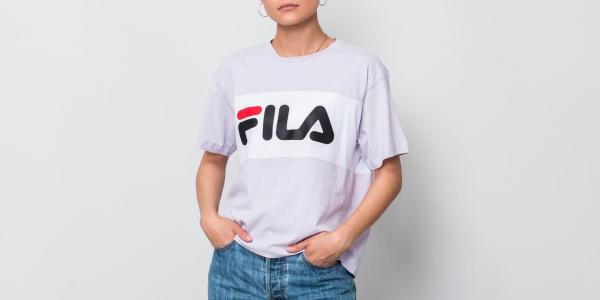 FILA Allison Tee Orchid Petal/ Bright White