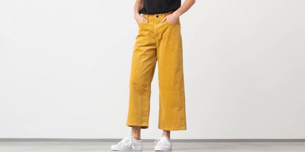Lazy Oaf Cord Trousers Yellow