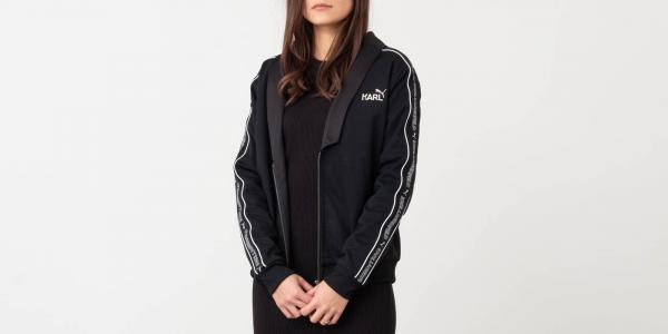 Puma x Karl Lagerfeld Track Top Black