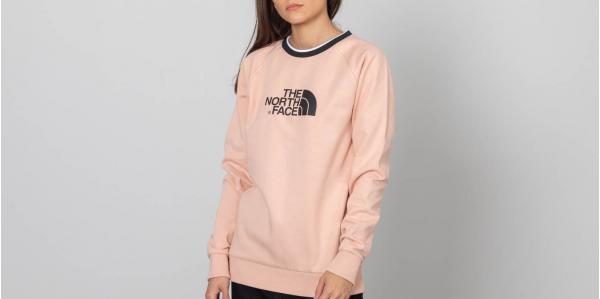 The North Face W Redbox Crewneck Misty Rose