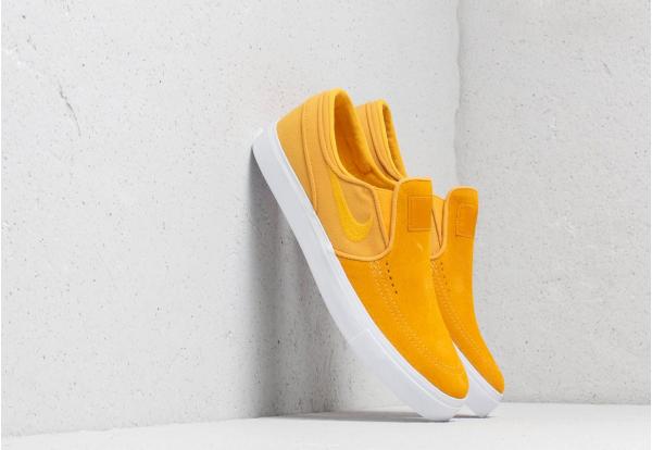 Nike Zoom Stefan Janoski Slip Yellow Ochre/ Yellow Ochre-White