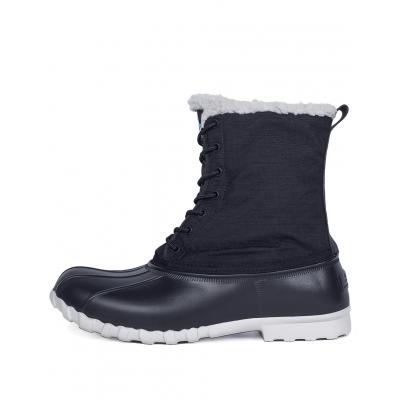 Boty Native Jimmy Winter Jiffy Black / Bone White