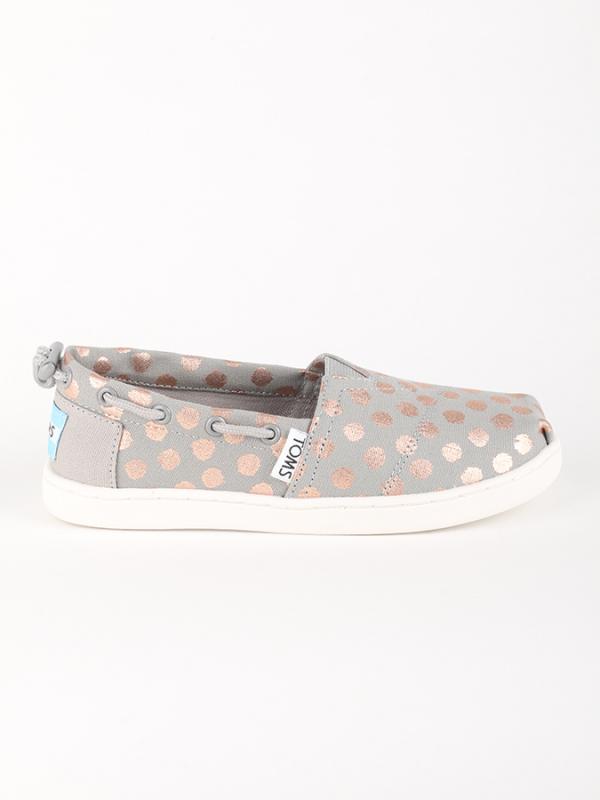 Boty Toms ROSE GOLD FOIL DOT YT BIMINI ESP Barevná