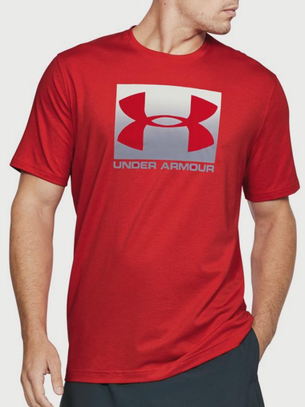 Tričko Under Armour Boxed Sportstyle SS Červená