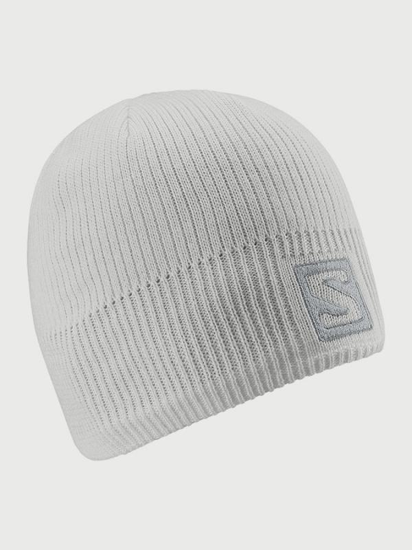 Čepice Salomon Logo Beanie Bílá
