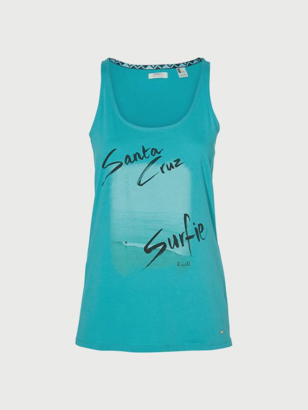 Tílko O´Neill Lw Sc Surfie Print Tanktop Modrá