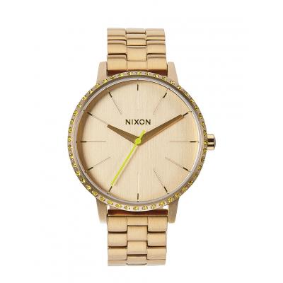 Hodinky Nixon Kensington all gold neon yellow