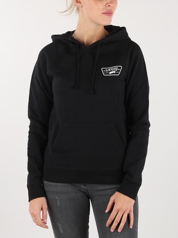 Mikina Vans WM Full Patch Raglan Black Černá