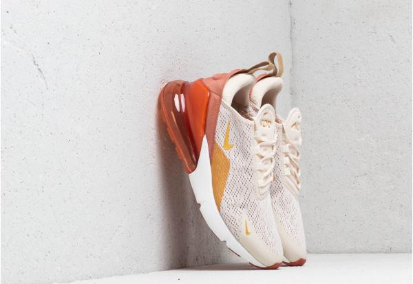 Nike W Air Max 270 Light Cream/ Metallic Gold-Terra Blush