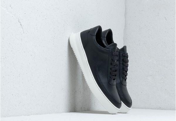 Filling Pieces Low Mondo Ripple Nardo Nappa Black