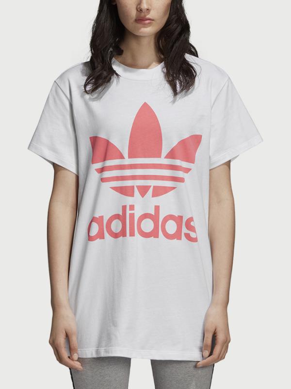 Tričko adidas Originals Big Trefoil Tee Bílá