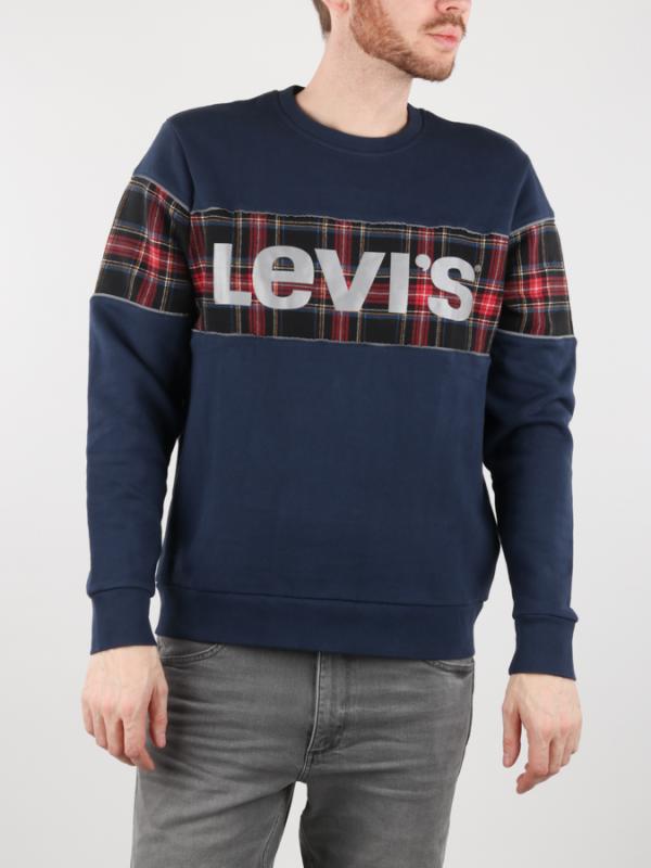 Mikina LEVI'S Reflective Cb Crew Barevná