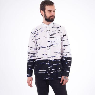 Košile Carhartt L/S Allen Shirt White / Black