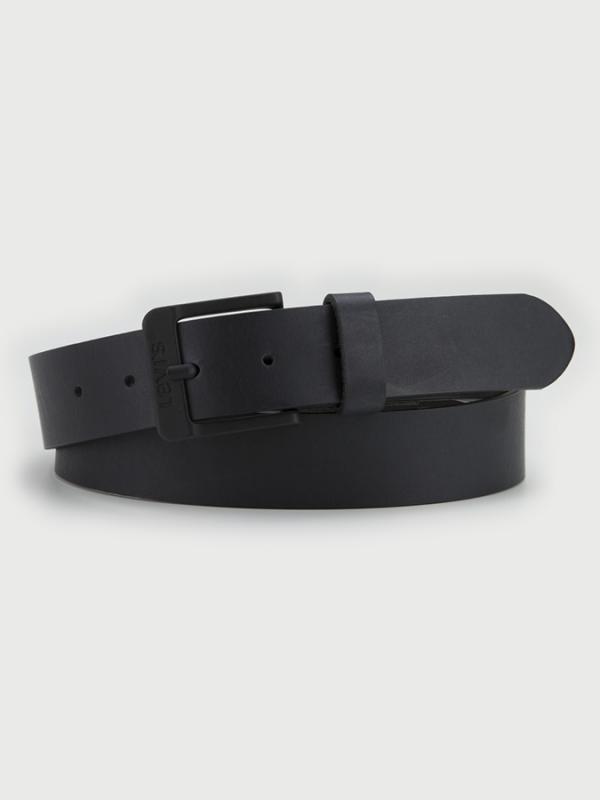 Pásek LEVI\'S Free gun metal Černá