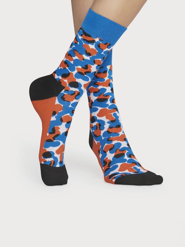 Ponožky Happy Socks Black & Blue Sock Barevná
