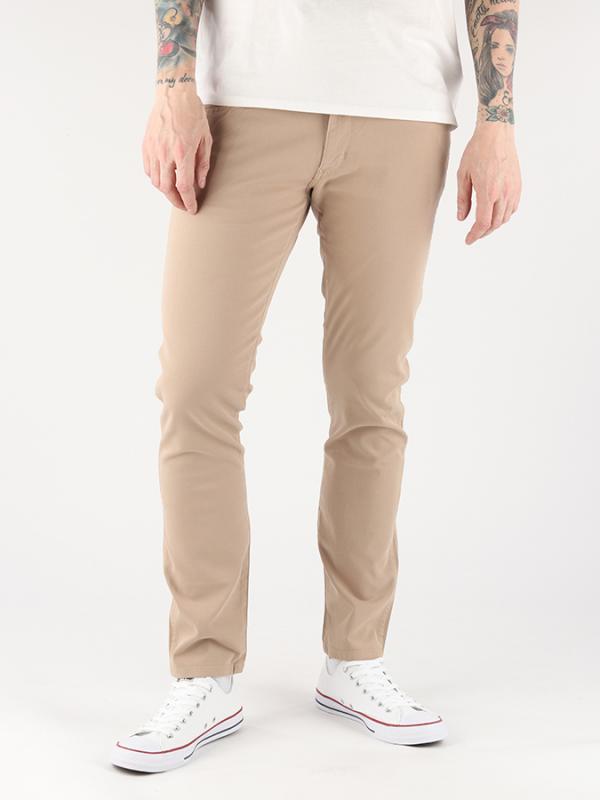 Džíny Wrangler Larston Camel Washed Béžová