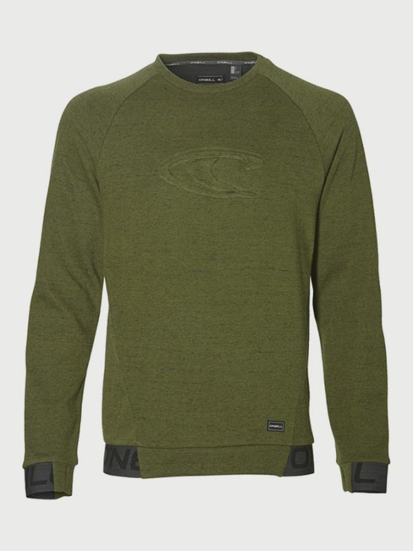 Mikina O´Neill PM 2-Face Hybrid Crew Fleece Zelená