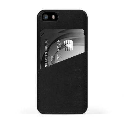 Mujjo Leather iPhone 5s Wallet Case Black
