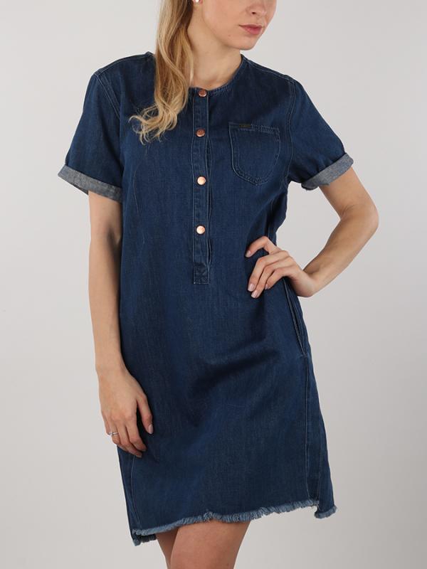 Šaty Lee Seasonal DreSS Idaho Blue Modrá