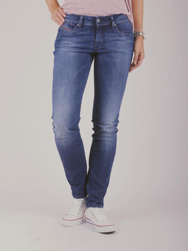 Džíny Diesel FRANCY L.32 PANTALONI Modrá