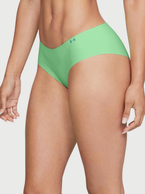Kalhotky Under Armour Pure Stretch Hipster Zelená