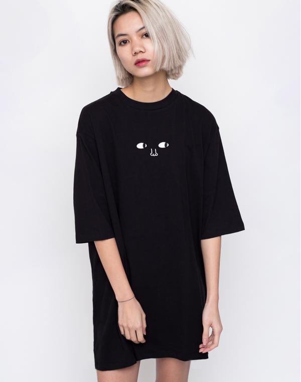 Lazy Oaf Leave Me Alone Sleep Tee BLACK M/L
