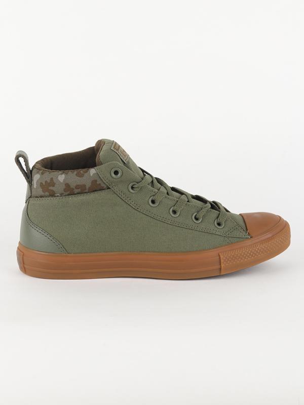 Boty Converse Chuck Taylor All Star Street MID Zelená