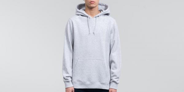 Stüssy Arch Applique Hoodie Grey Heather
