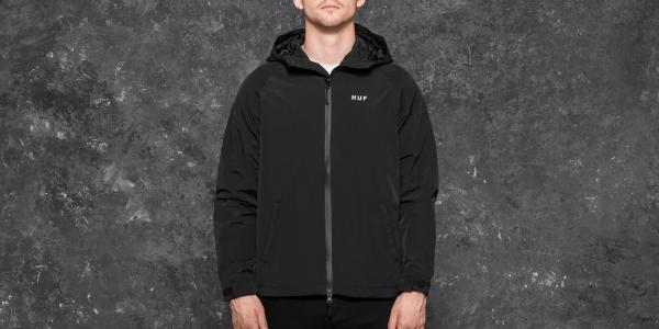 HUF Standard Shell Jacket Black