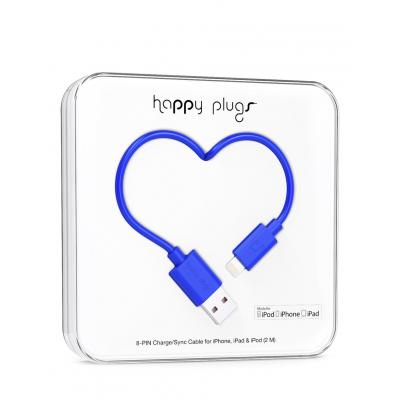 Happy Plugs Lightning to USB Charge/Sync Cable(2.0m) Cobalt