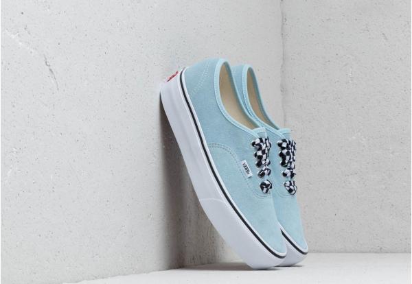 Vans Authentic Platform (Checkerboard lace) Cool Blue