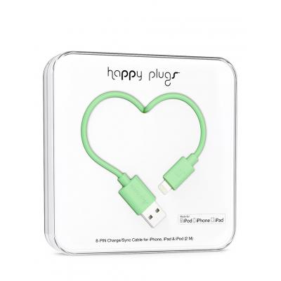 Happy Plugs Lightning to USB Charge/Sync Cable(2.0m) Mint