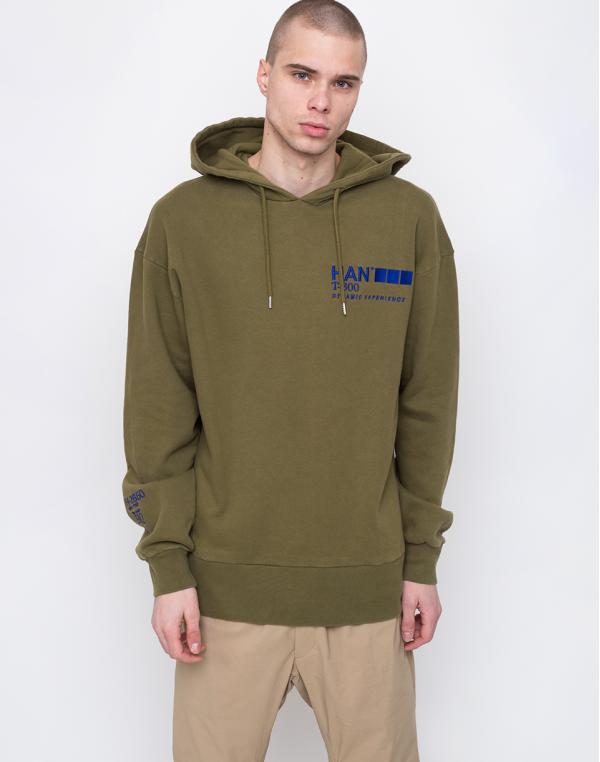 Han Kjøbenhavn Bulky Hoodie Olive L