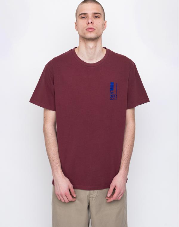 Han Kjøbenhavn Casual Tee Burgundy S