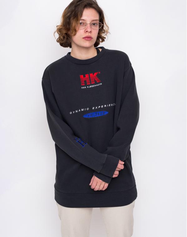 Han Kjøbenhavn Relaxed Crew Black L