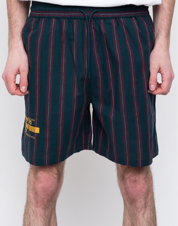 Han Kjøbenhavn Track Shorts Green Stripe S