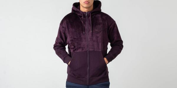 Nike Sportswear Zip Hoodie Purple