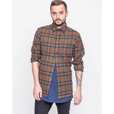 Košile MATIX Lincoln Flannel tobacco