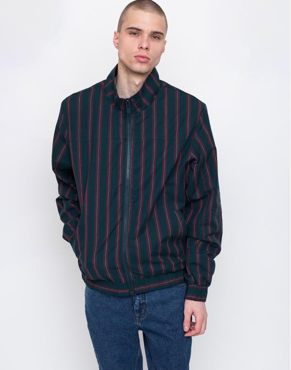 Han Kjøbenhavn Track Top Green Stripe L