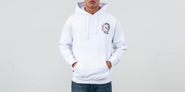 RIPNDIP Nermaissace Hoodie White