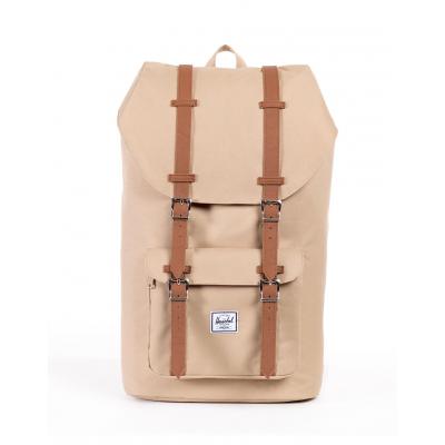 Batoh Herschel Supply Little America Khaki/Tan Synthetic Leather