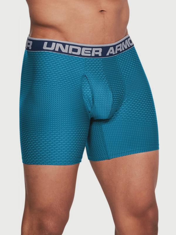 Boxerky Under Armour Original 6In 2 Pack Novlty Modrá