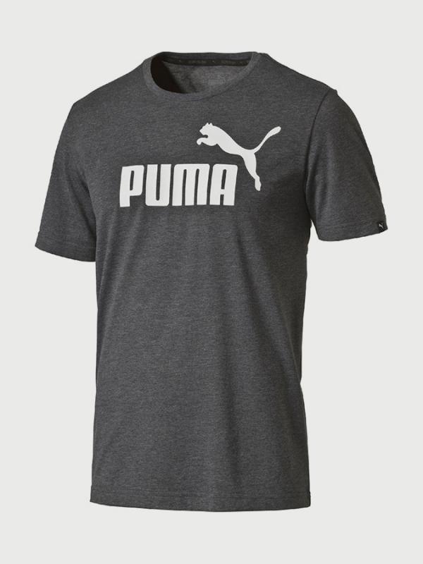 Tričko Puma ESS No.1 Heather Tee Černá