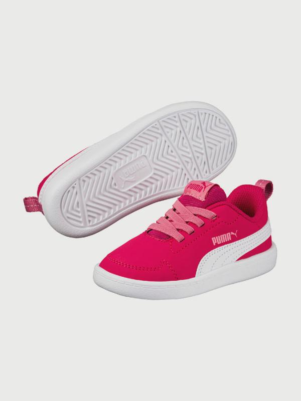Boty Puma Courtflex Inf Bílá